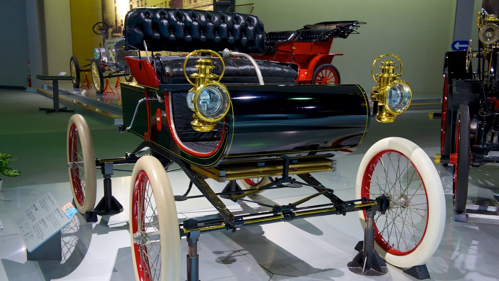 Toyota Commemorative Museum of Industry and Technology featuring interior views