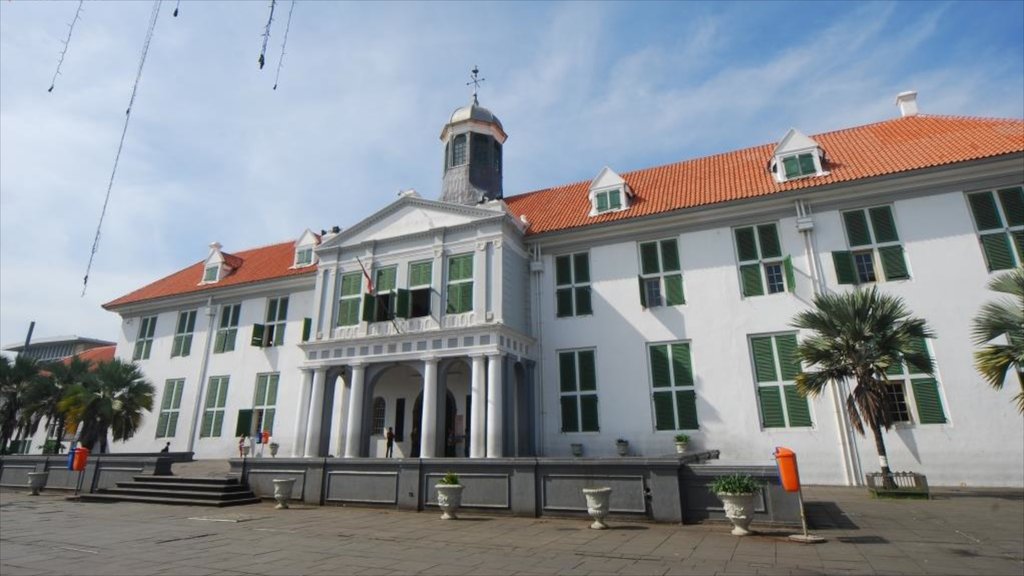 Musée d\'histoire de Jakarta montrant ville