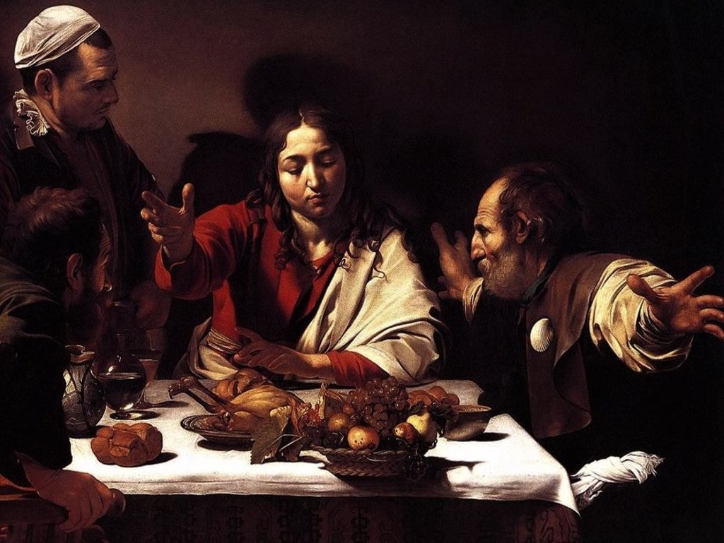 La Cena in Emmaus della National Gallery.
