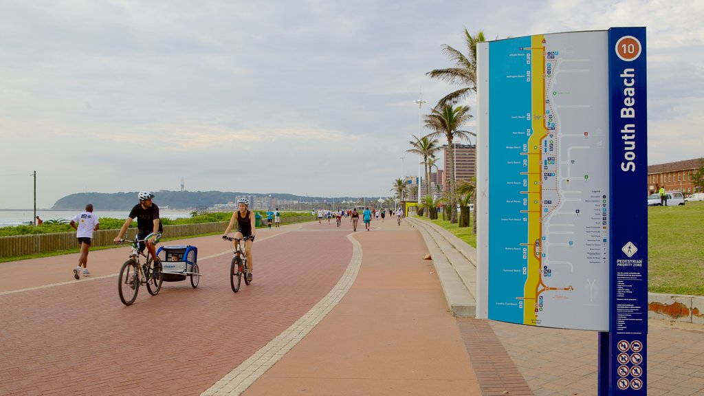 South Beach which includes cycling and street scenes