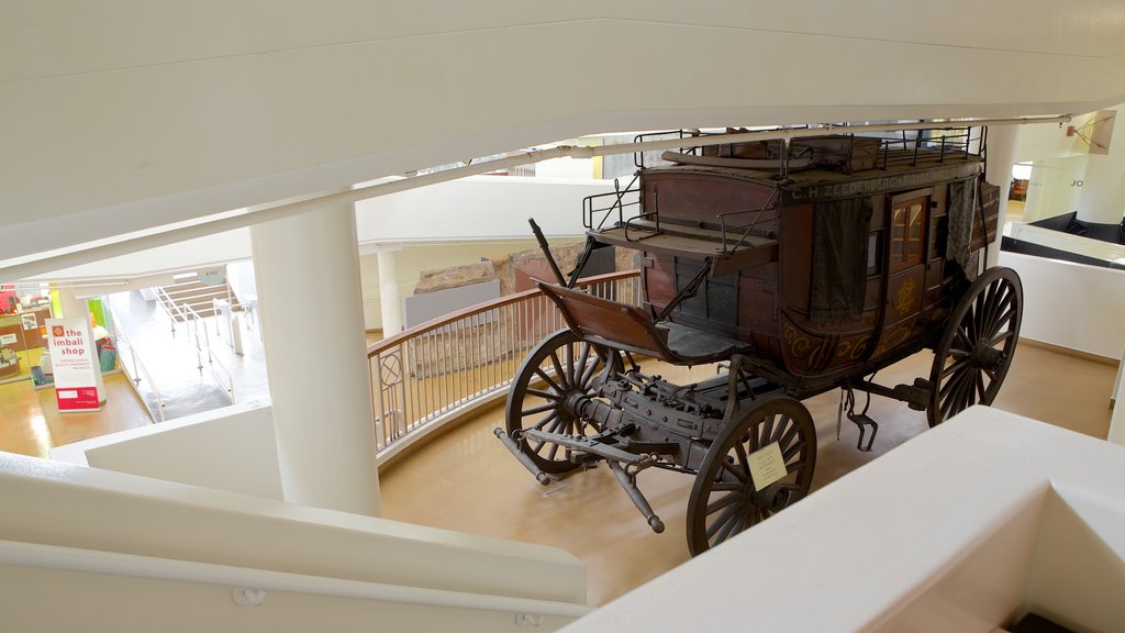 Museum Africa featuring interior views