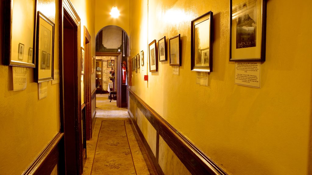 Kruger Museum showing interior views