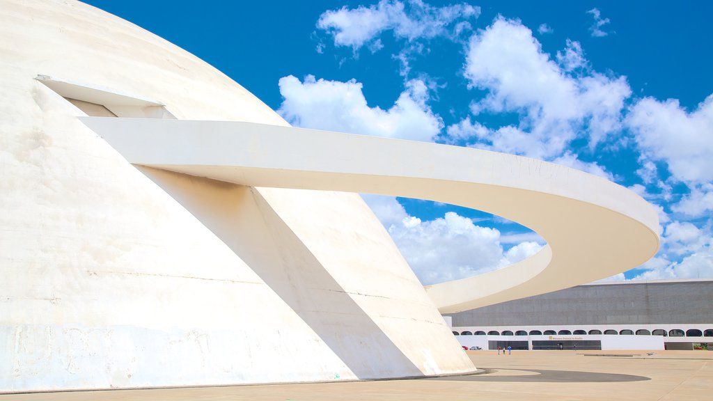 Museu Nacional da República inclusief moderne architectuur