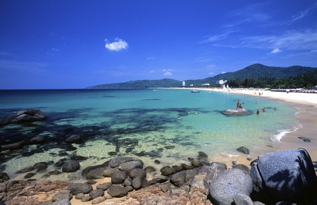 Thailand, Phuket, Kata Beach.