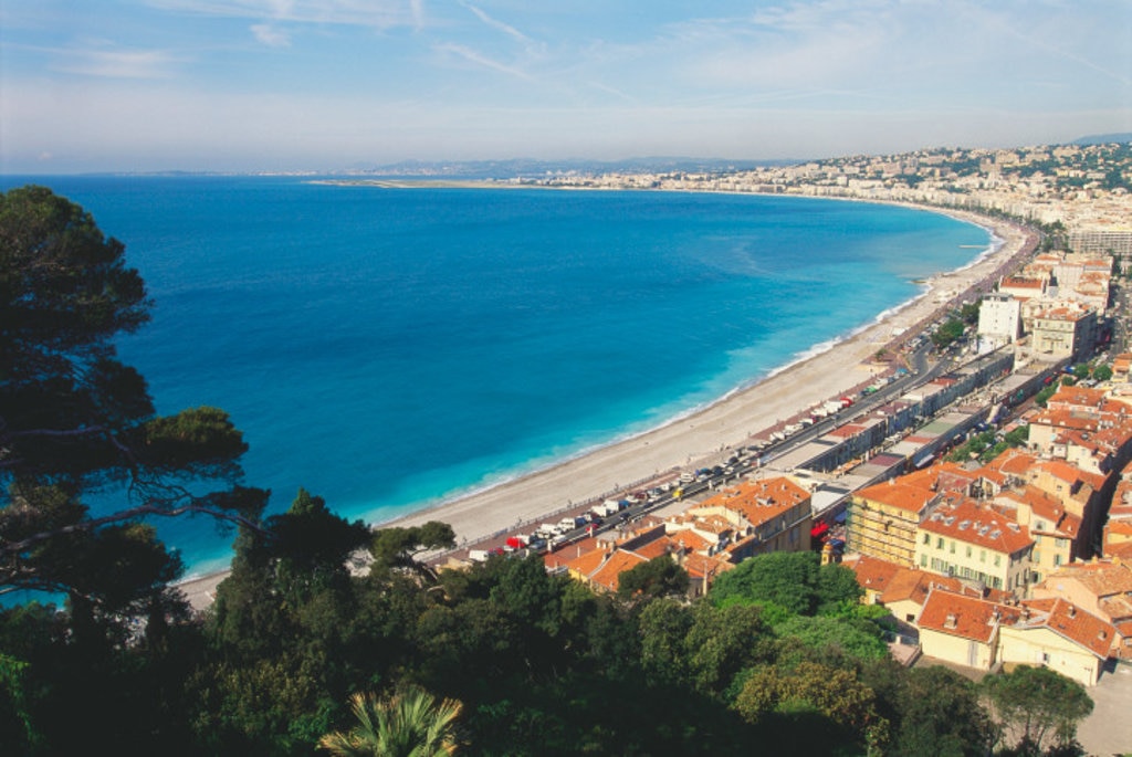 Baie des Anges, Nice, Cote d'Azur, France