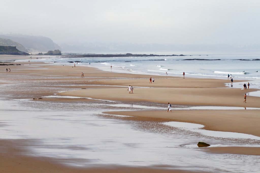 Biarritz beach