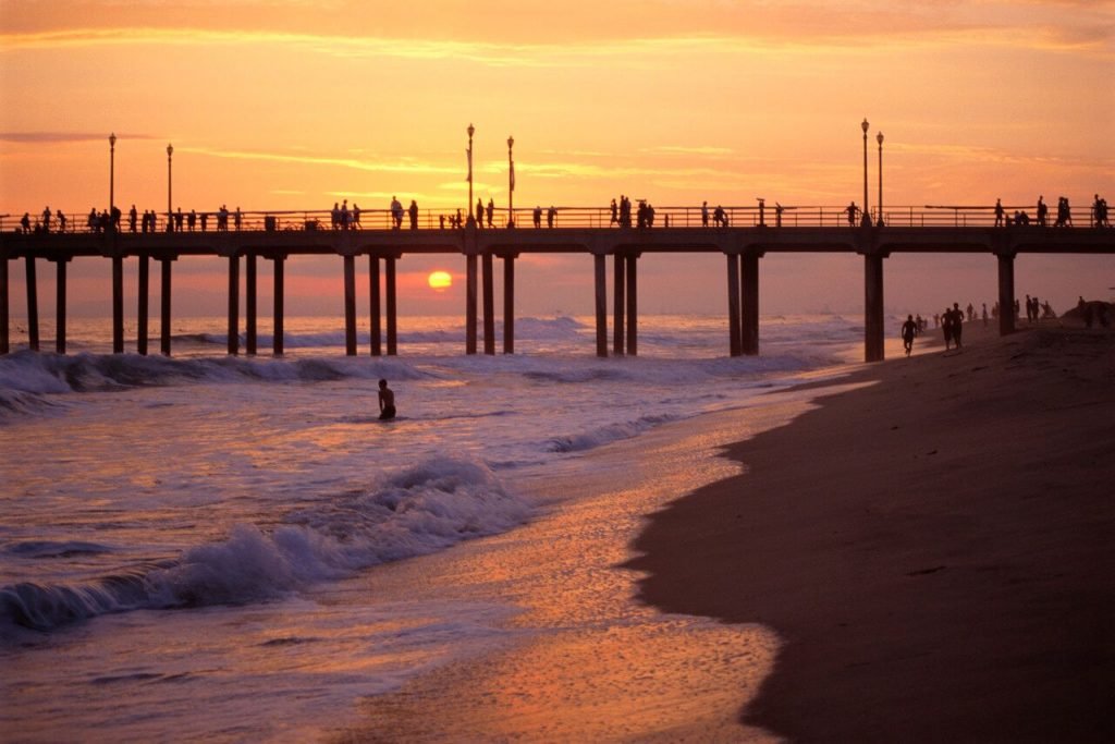 Huntington Beach California Sunset