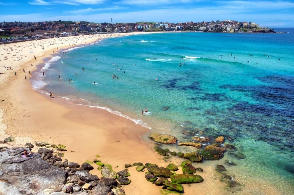 Bondi Beach Blue Sea