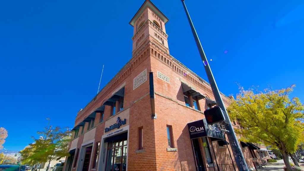 Boise showing heritage architecture, a city and a small town or village