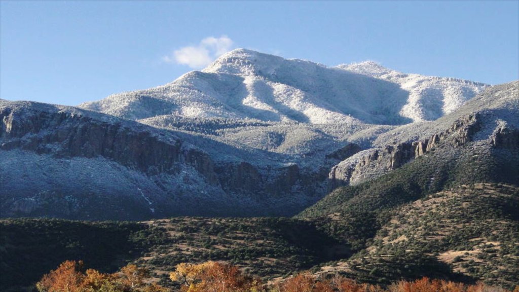 Sierra Vista showing mountains