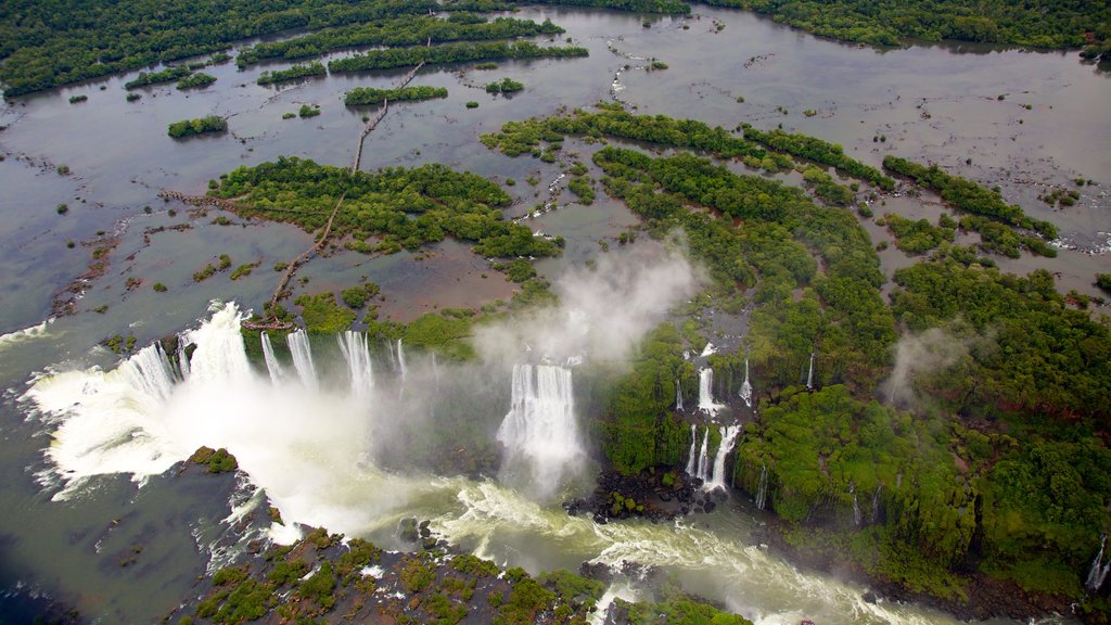 Iguazu Falls which includes a waterfall