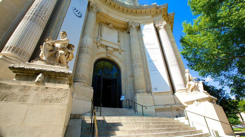 Grand Palais ofreciendo patrimonio de arquitectura