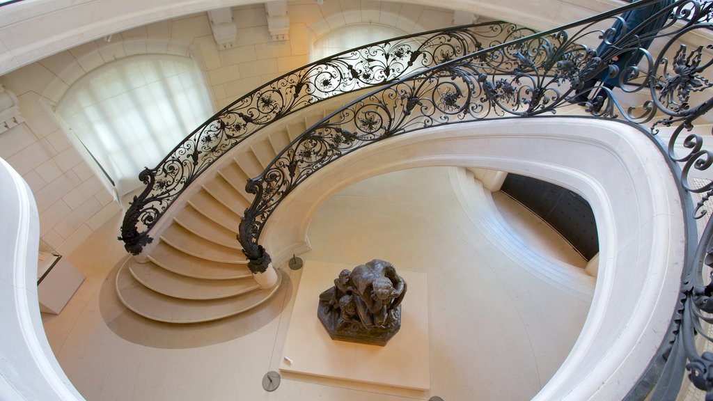 Petit Palais featuring interior views, chateau or palace and art