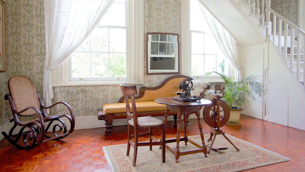 Devon House showing interior views