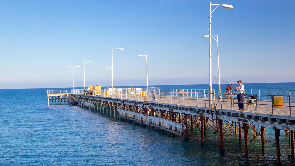 Limassol showing general coastal views