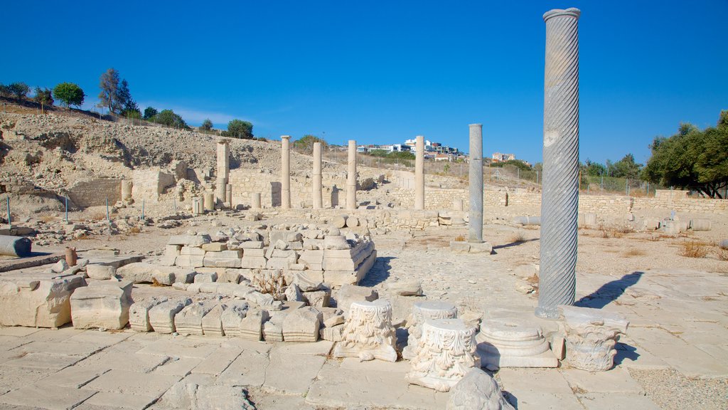 Ruinas de Amathus ofreciendo una ruina