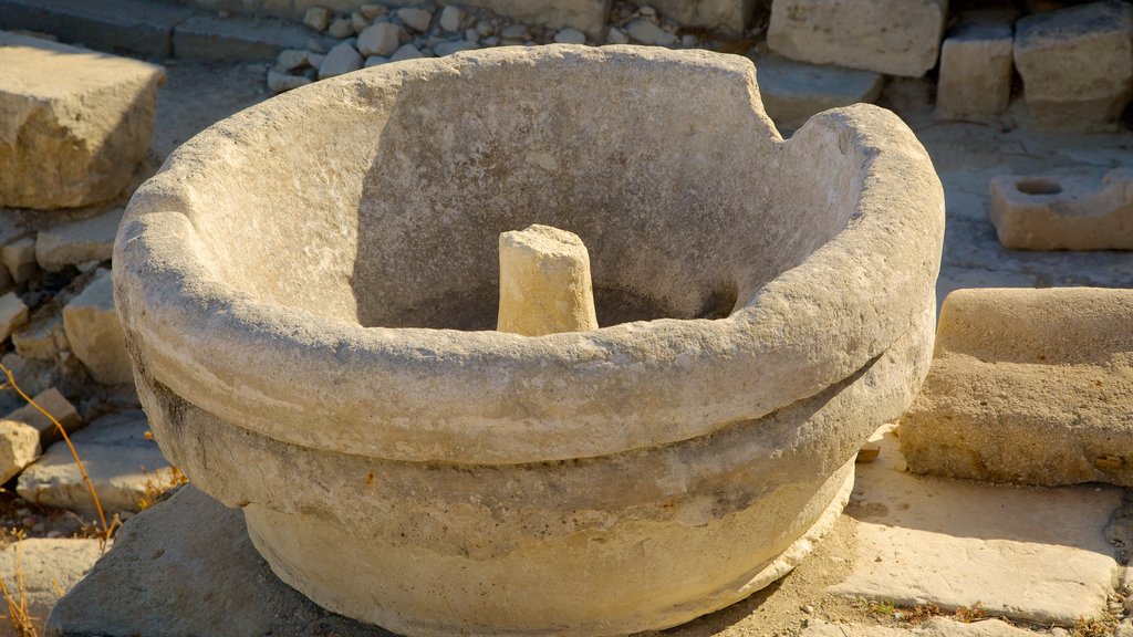 Ruinas de Amathus mostrando una ruina