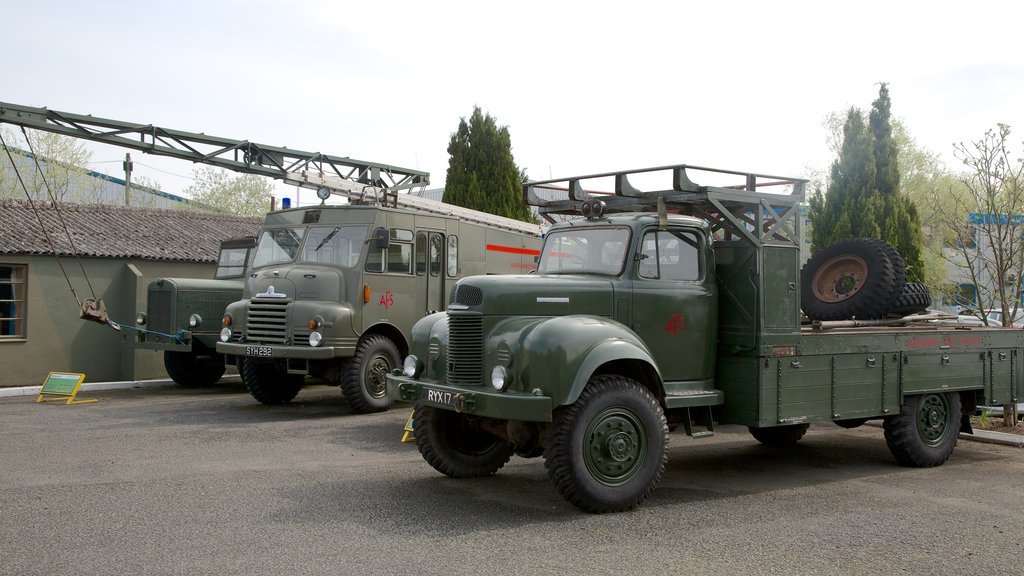 Yorkshire Air Museum which includes military items