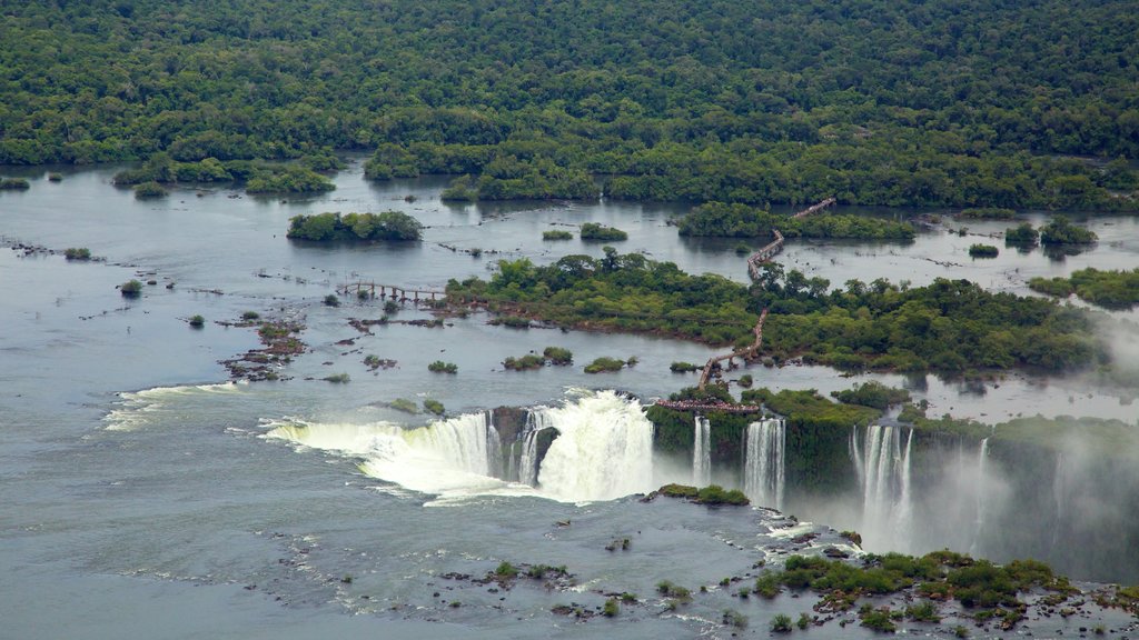 Iguazu Falls featuring a waterfall