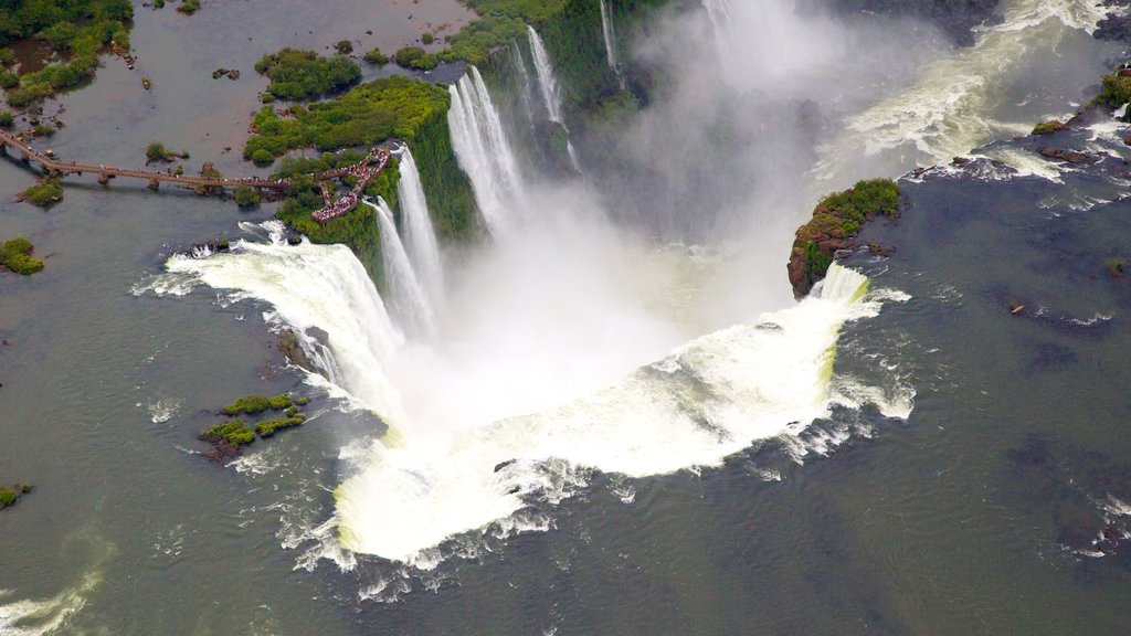 Iguazu Falls which includes a cascade