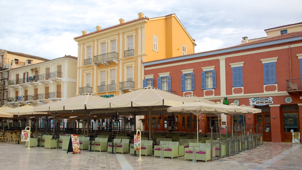 Nafplio showing street scenes