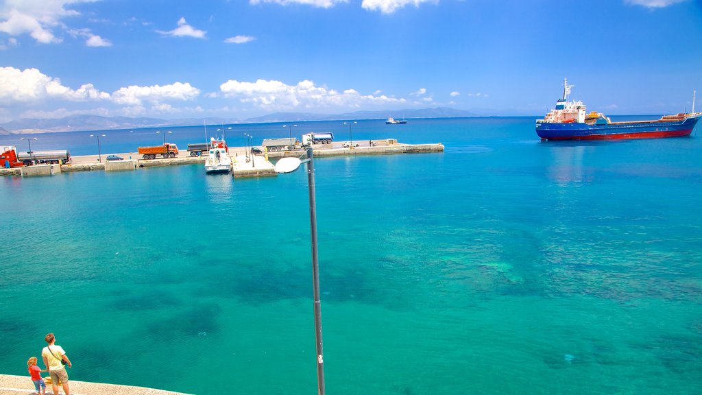 Kos Castle which includes a bay or harbour