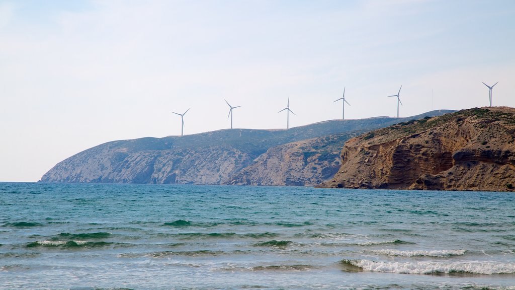 Prassonissi mettant en vedette paysages côtiers