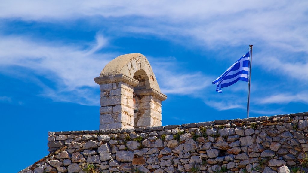 Fortress of Palamidi featuring a ruin and heritage architecture