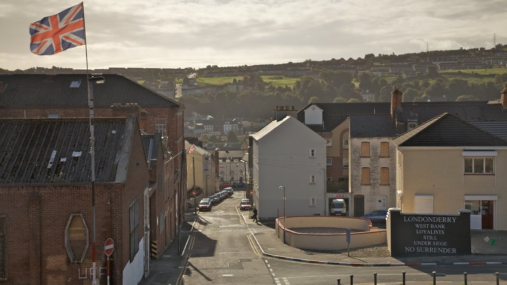 Irlanda mostrando arquitetura de patrimônio, uma casa e uma cidade pequena ou vila