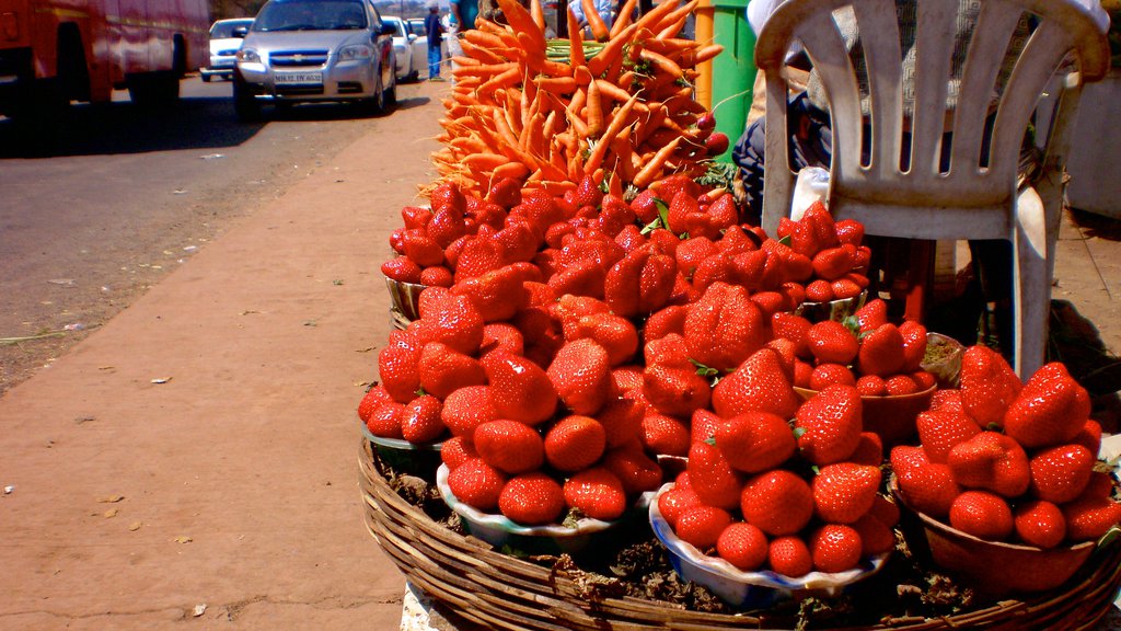 Mahabaleshwar menunjukkan makanan