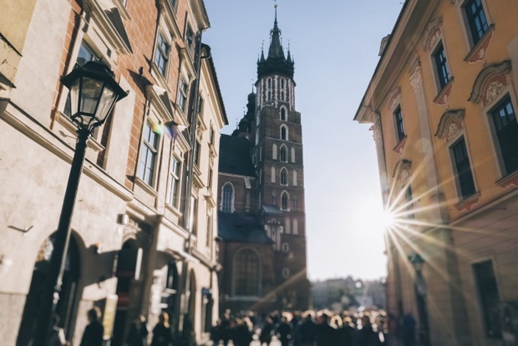 The Old Town in Krakow