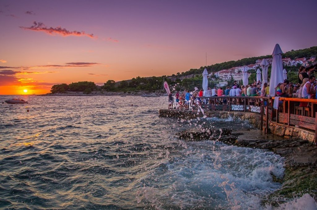 Island beach in Hvar, Croatia