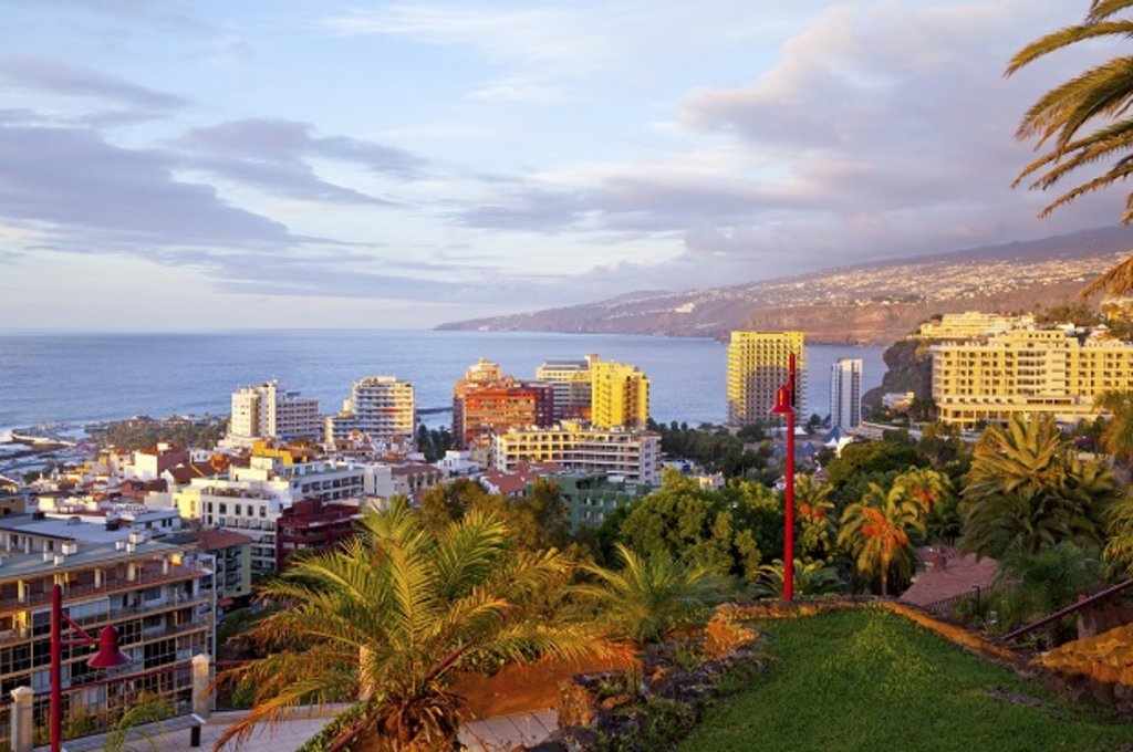 The skyline of Tenerife