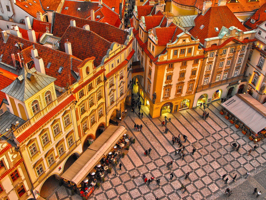 The Old Town Square in Prague