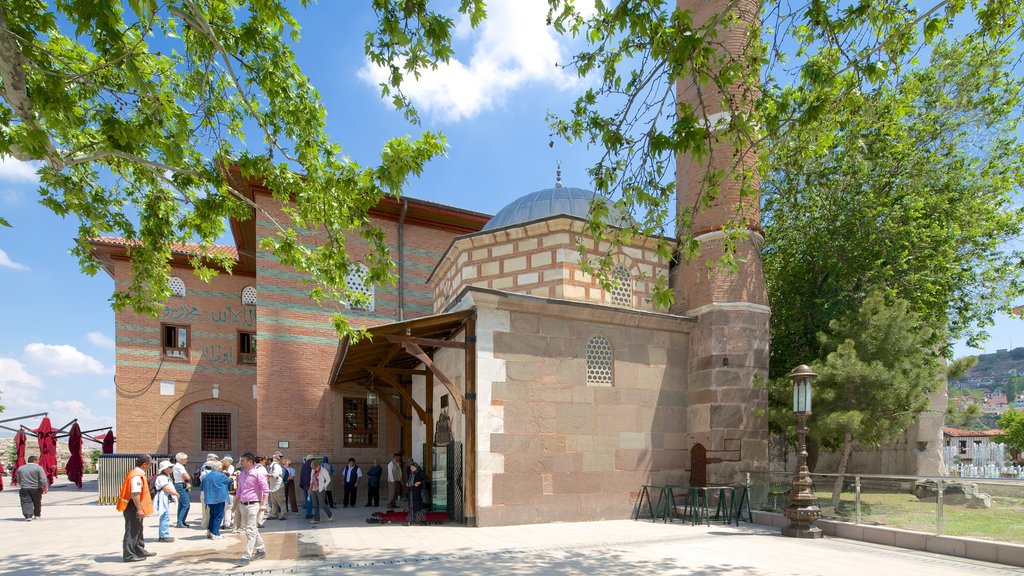 Haci Bayram Mosque showing religious aspects, heritage architecture and a mosque