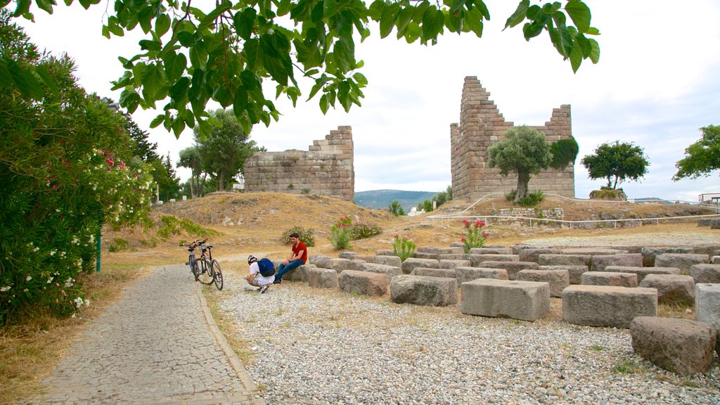 Myndos Gate which includes building ruins