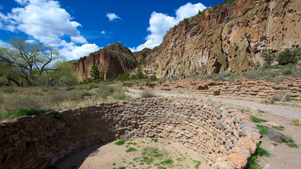 Bandelier National Monument inclusief vredige uitzichten