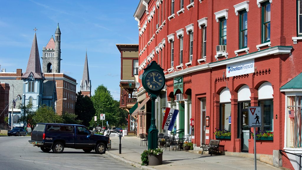 St. Johnsbury toont straten