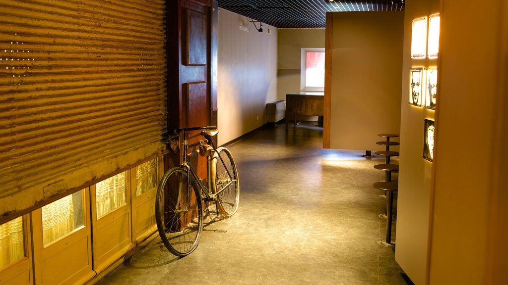 Museum of Resistance and Deportation showing interior views