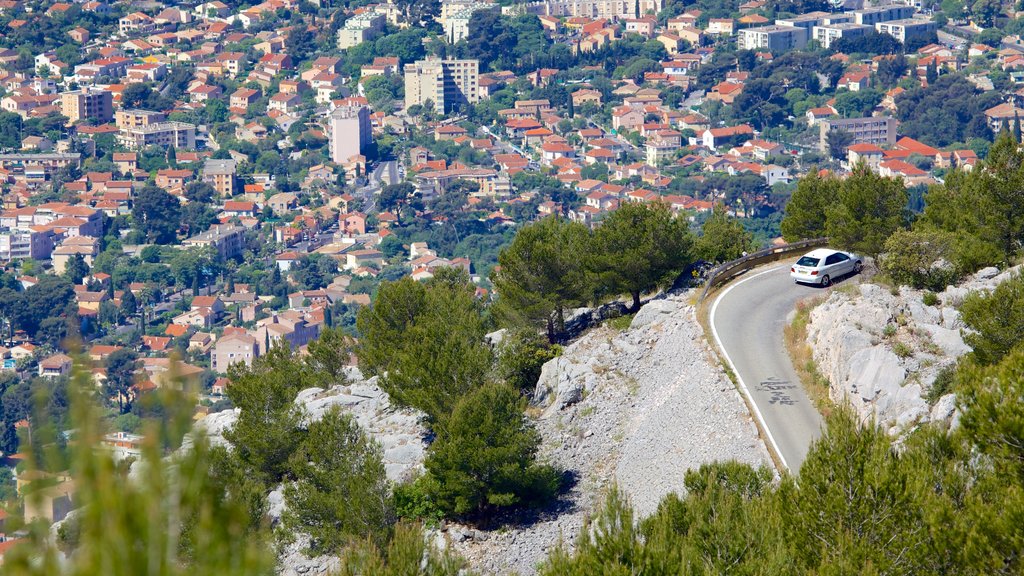 Mont Faron showing touring