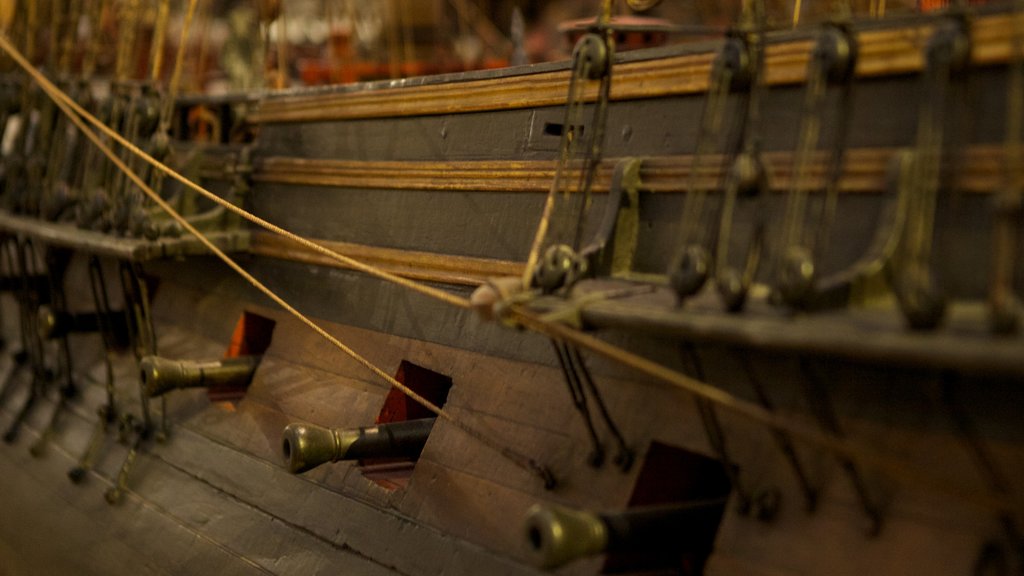 Musee National de la Marine featuring interior views