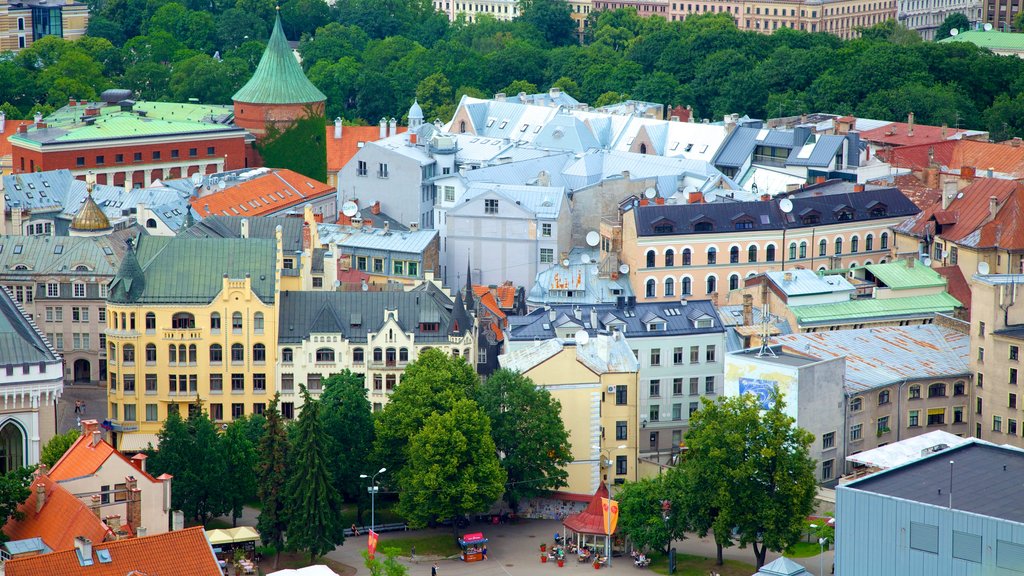 St. Peter\'s Church featuring a city