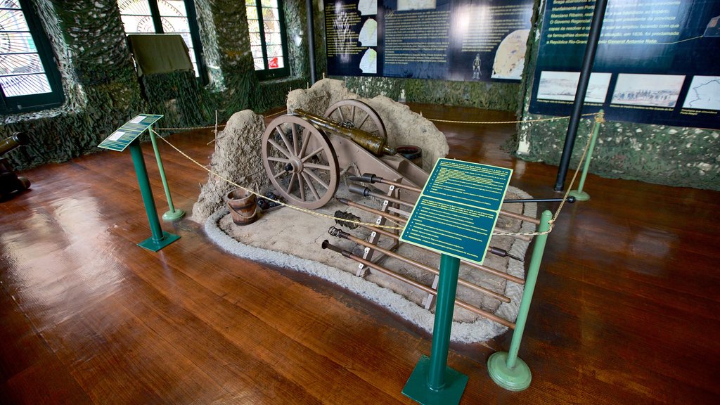 Military Museum showing interior views, views and military items