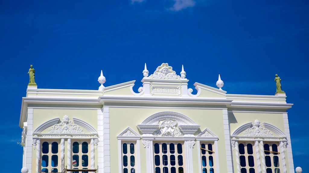 Jose de Alencar Theater showing heritage architecture