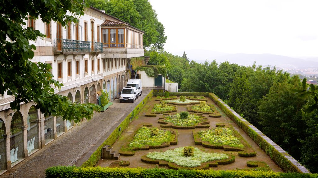 Bom Jesus do Monte ofreciendo un jardín