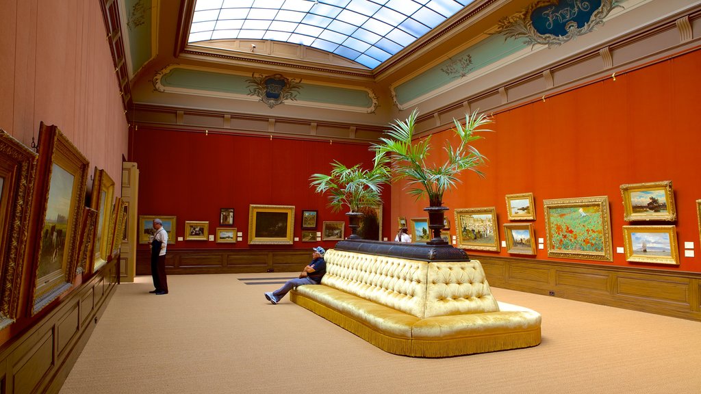 Teylers Museum showing art and interior views