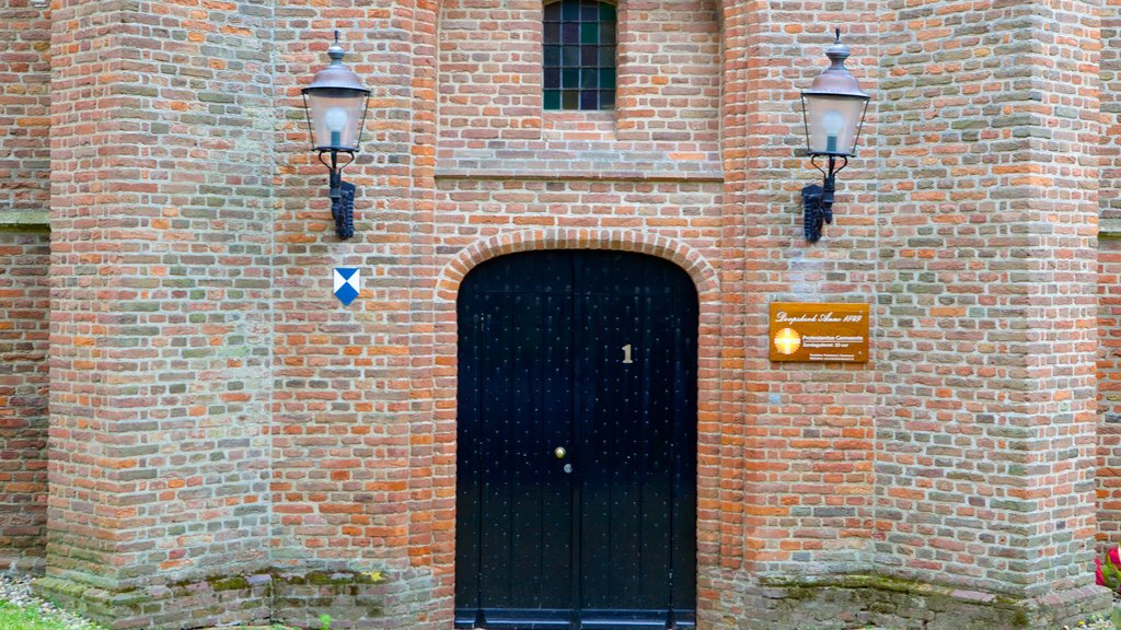 Zandvoort mettant en vedette une maison et éléments du patrimoine