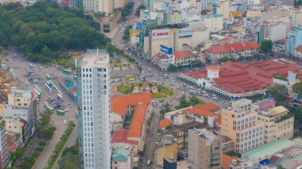 Cidade de Ho Chi Minh caracterizando uma cidade