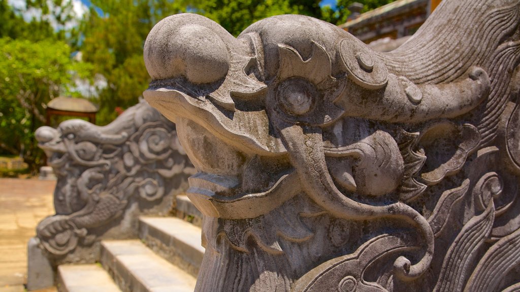 Tomb of Minh Mang showing heritage architecture