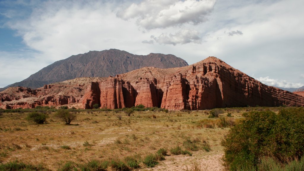 Salta which includes mountains, landscape views and tranquil scenes